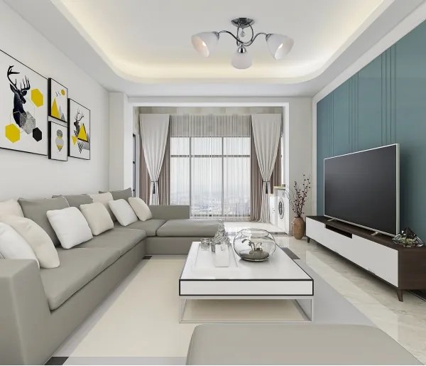 ITALUX PND-5643-5 - Lustră aplicată LUGANO 5xE27/40W/230V