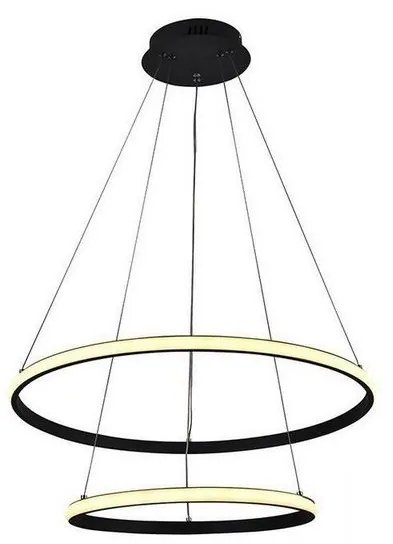 Lustră LED dimabilă pe cablu LED/75W/230V 3000-6500K + telecomandă