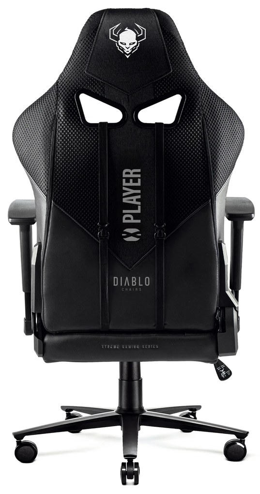 Scaun gaming Diablo X-Player 2.0 din material King Size: Negru