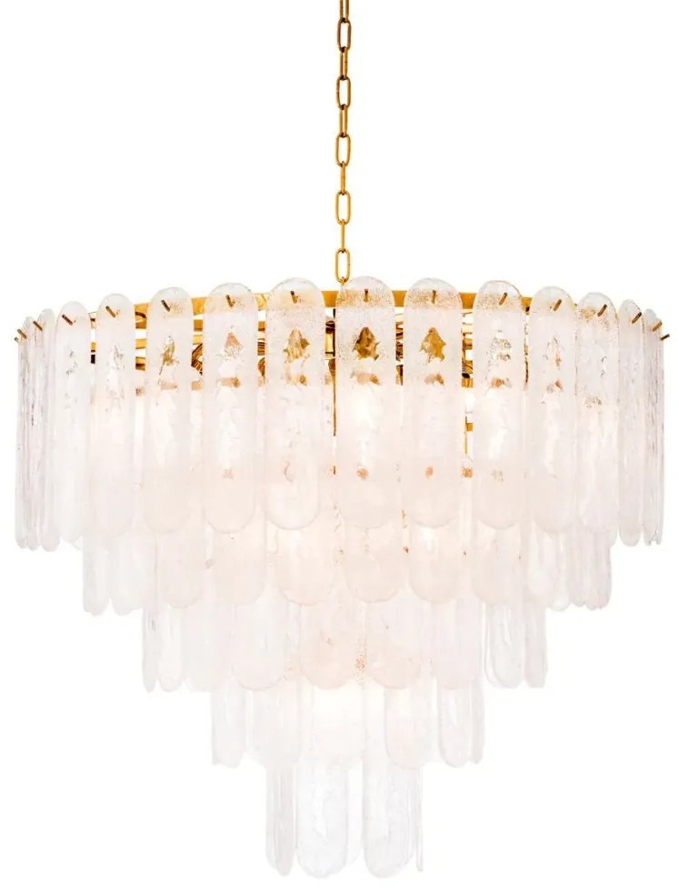 Candelabru din sticla mata design LUX Riveria 112156 HZ
