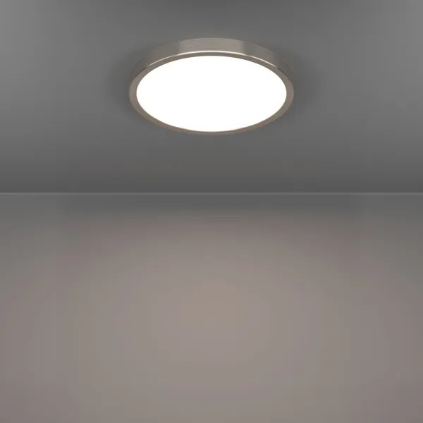 Eglo 901317 - Plafonieră LED FUEVA LED/14,2W/230V 2700/4000/6500K Ø 27,8 cm crom