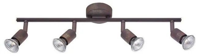 Plafoniera finisaj rustic cu spot Base 4L NVL-662004