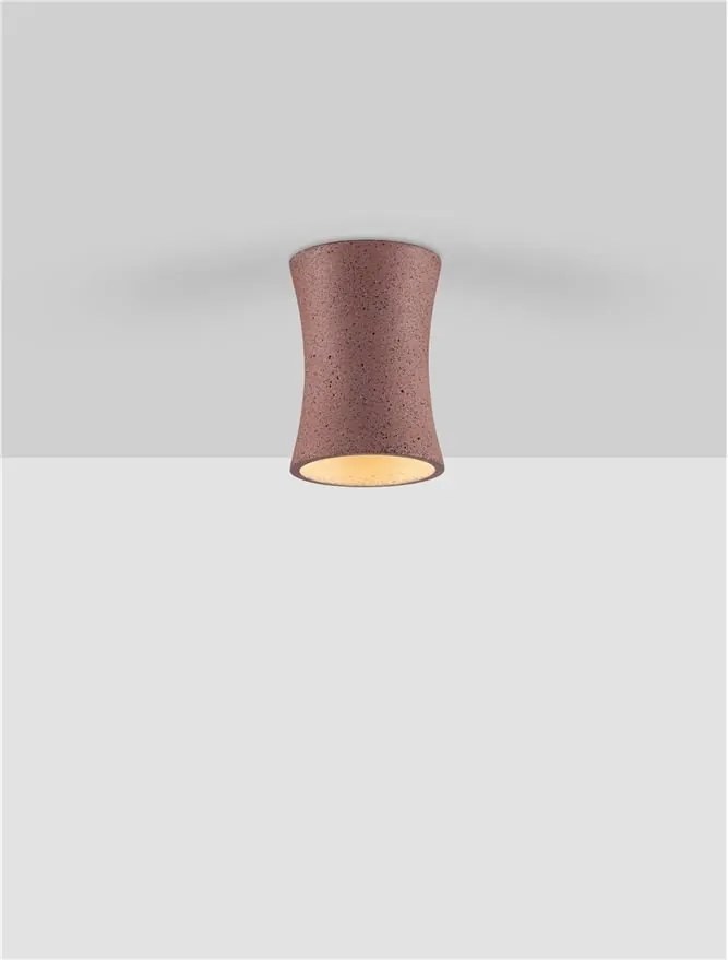 Spot aplicat design decorativ ciment, PELIA piatra rosiatica