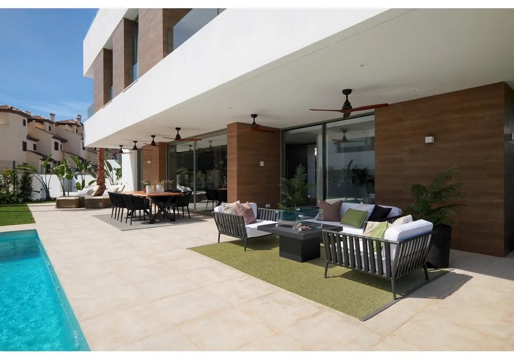 Covor pentru exterior și interior kaki 60x85 cm Effi Apple – Pappelina