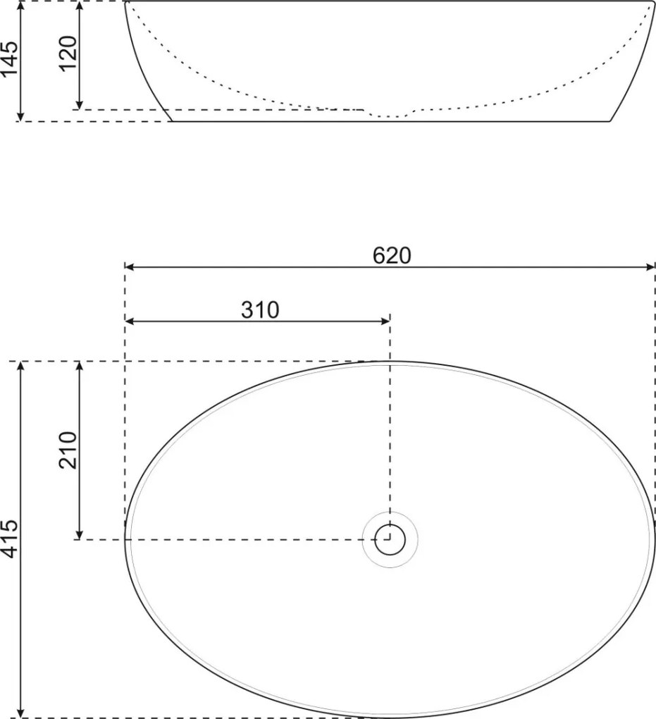 Lavoar ceramic KR-902 cu design