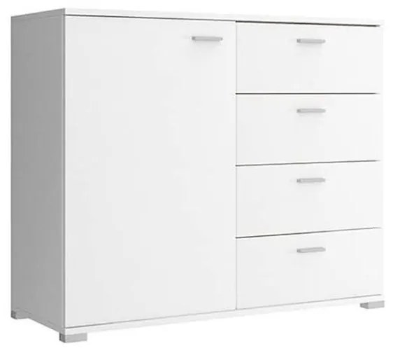 Expedo Comodă KIKI 100, 100/85/40, culoarea albă