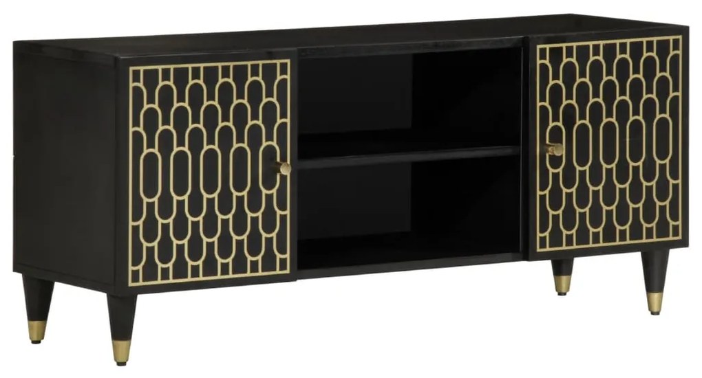 vidaXL Comodă TV, 105x33x46 cm, lemn masiv de mango