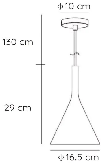 Lucide 35406/16/31 - Lampa suspendata GIPSY 1xE27/40W/230V alb