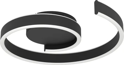 Eglo 901888 - Plafonieră LED RGBW dimabilă ANDABAIA-Z LED/37W/230V neagră