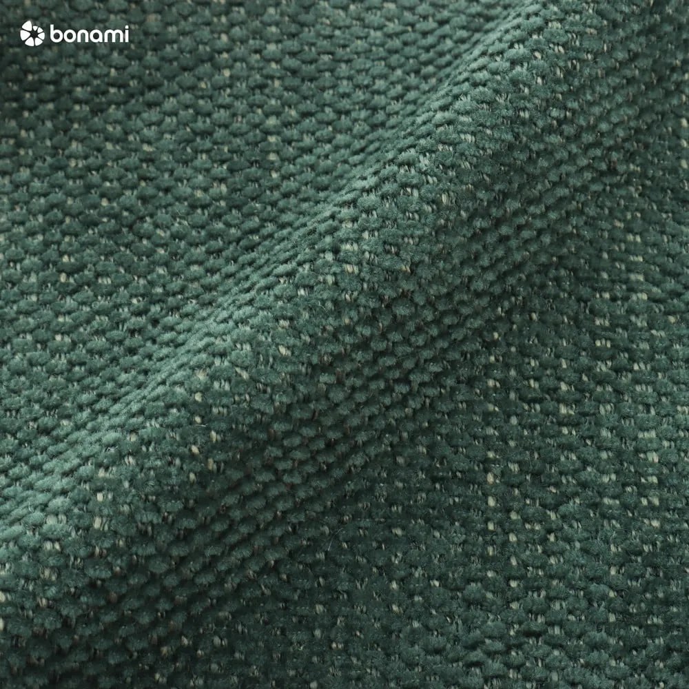 Colțar verde extensibil/cu spațiu de depozitare (cu colț pe partea stângă/în formă de "U") Fuji – Bobochic Paris