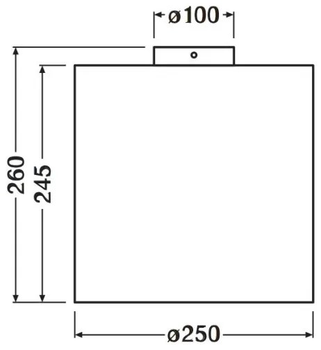 Plafonieră Ledvance DECOR CARDBOARD 1xE27/15W/230V d. 25 cm