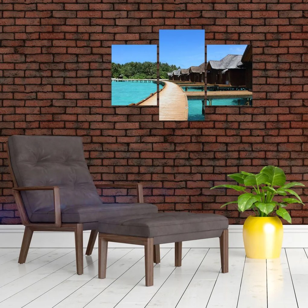 Tablou cu Maledive (90x60 cm)