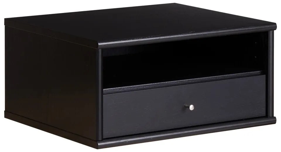 Noptieră de perete neagră Mistral - Hammel Furniture