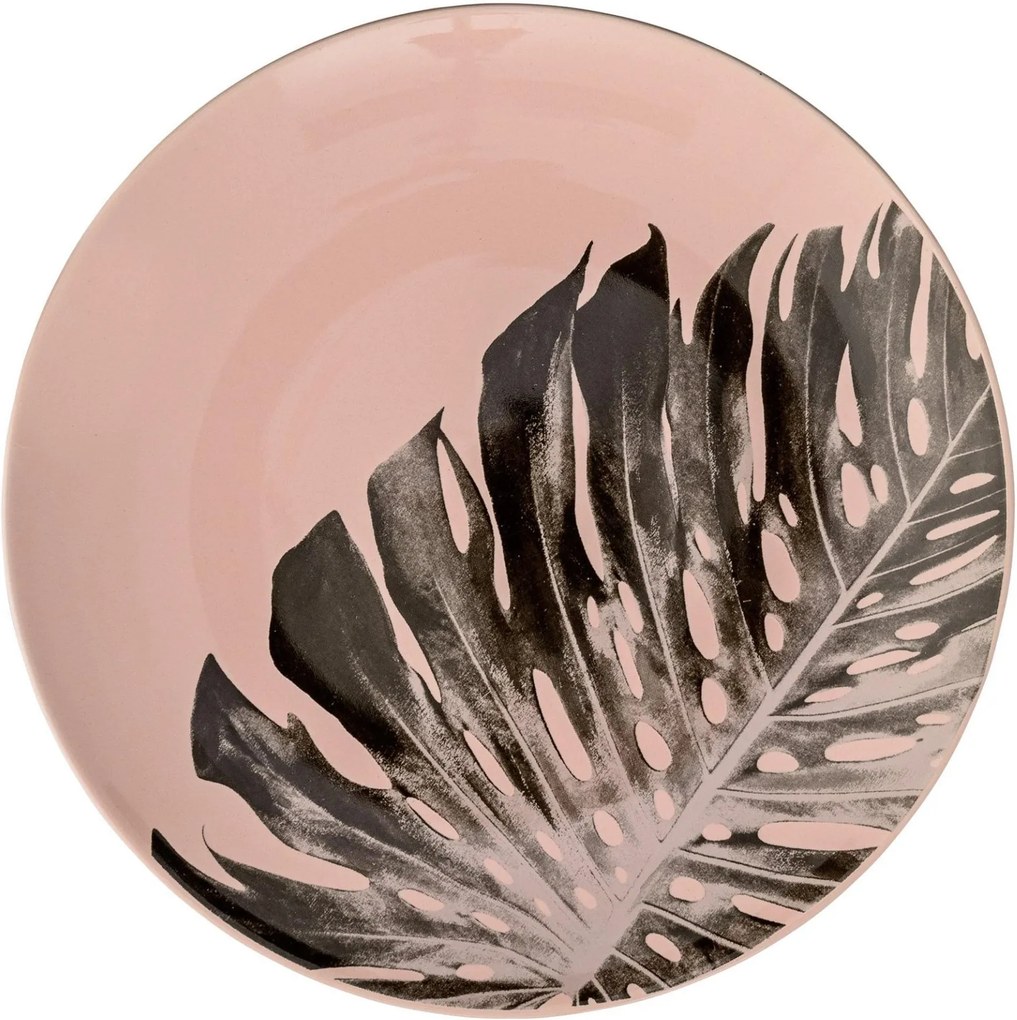 Farfurie Sooji, Rose, Ceramica Ø25 cm