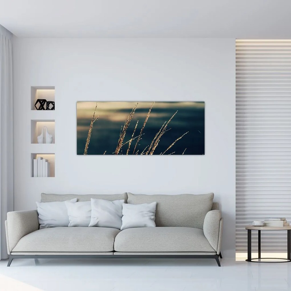 Tablou cu ierburi (120x50 cm)