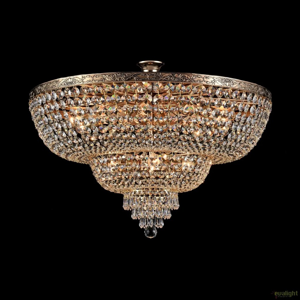 Lustra cristal design elegant diam.80cm Palace MYDIA891-CL-14-G