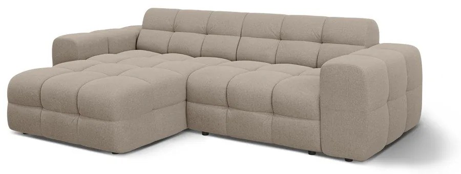 Colțar maro (cu colț pe partea stângă, cu șezlong) Kendal – Micadoni