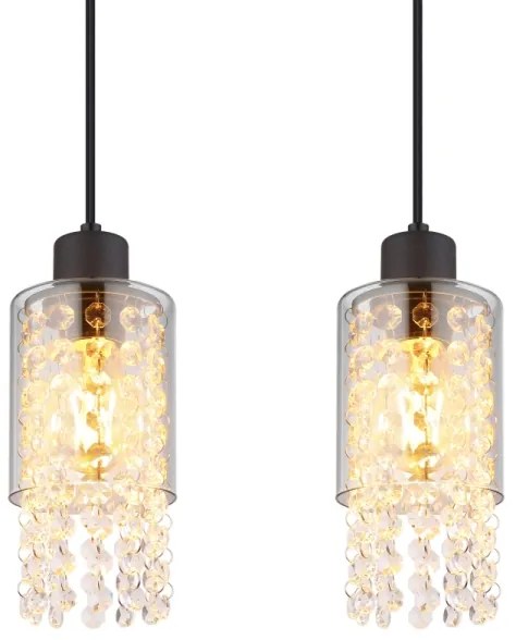 Lustră pe cablu Globo 15799-4H BACKEY 4xE27/40W/230V