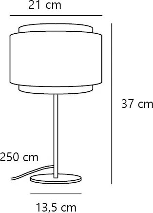 Veioza, Lampa de masa design decorativ Takai