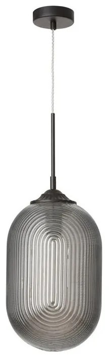 Lustra / Pendul design modern Athena II negru/fumuriu NVL-9119110