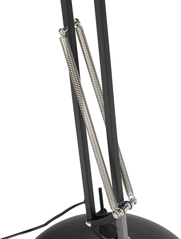 Lampă de podea inteligentă neagră reglabilă cu Wi-Fi A60 - Hobby