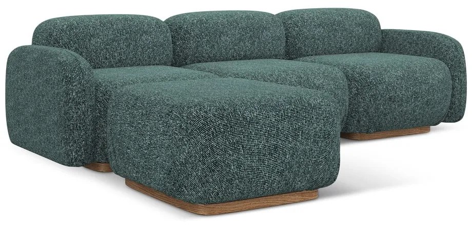 Colțar modular turcoaz (cu colț variabil) Ailani – Makamii