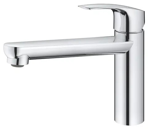 Baterie bucatarie Grohe Eurosmart crom cu pipa medie