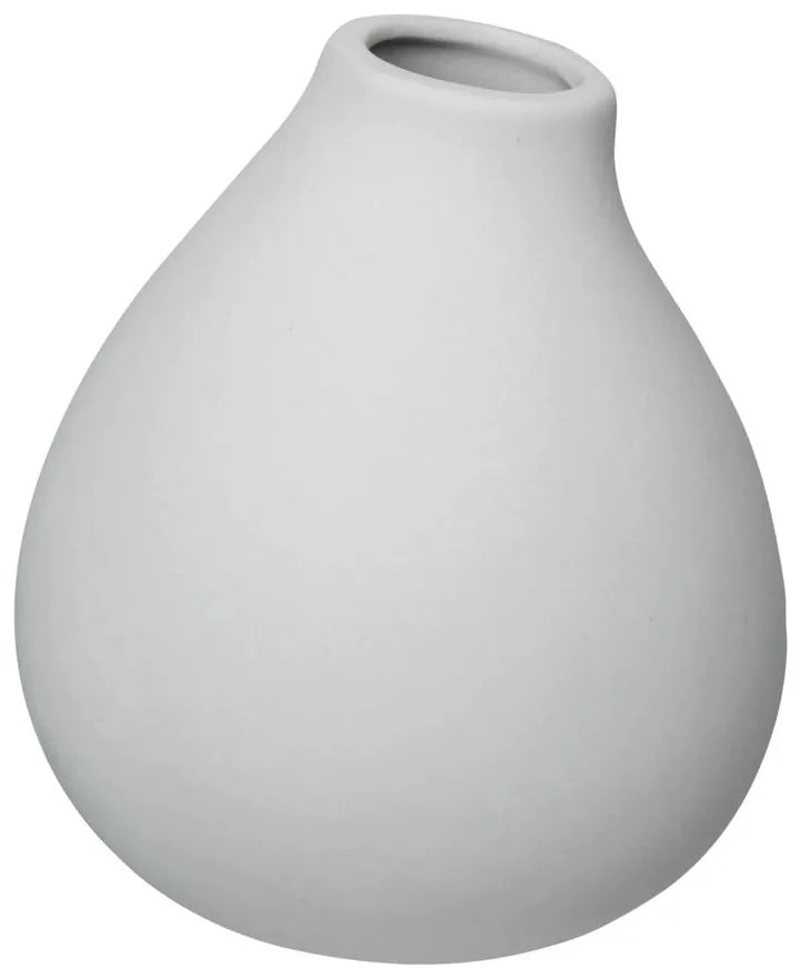 Vaze gri-deschis 3 buc. din porțelan (înălțime 9 cm) Nona – Blomus