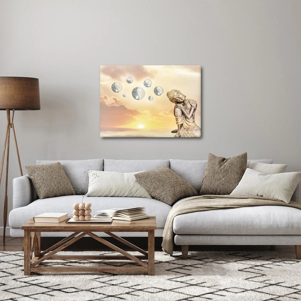 Tablou - Timp pentru meditații (70x50 cm)