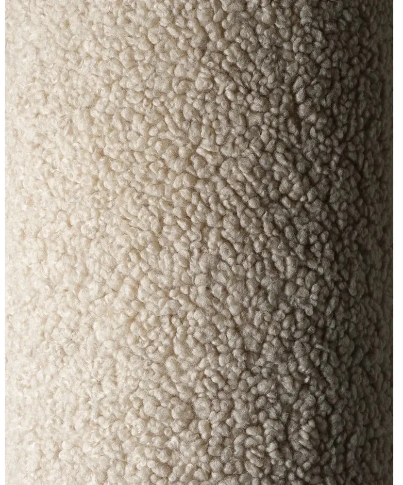 Pernă decorativă pentru copii maro deschis din țesătură bouclé Teddy Pouch – Wigiwama