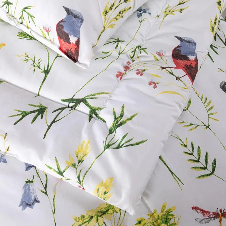 Set de vară pernă şi pilotă PĂSĂRELE