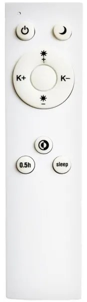 Plafonieră LED dimabilă LED/51W/230V albă/bej Top Light + telecomandă