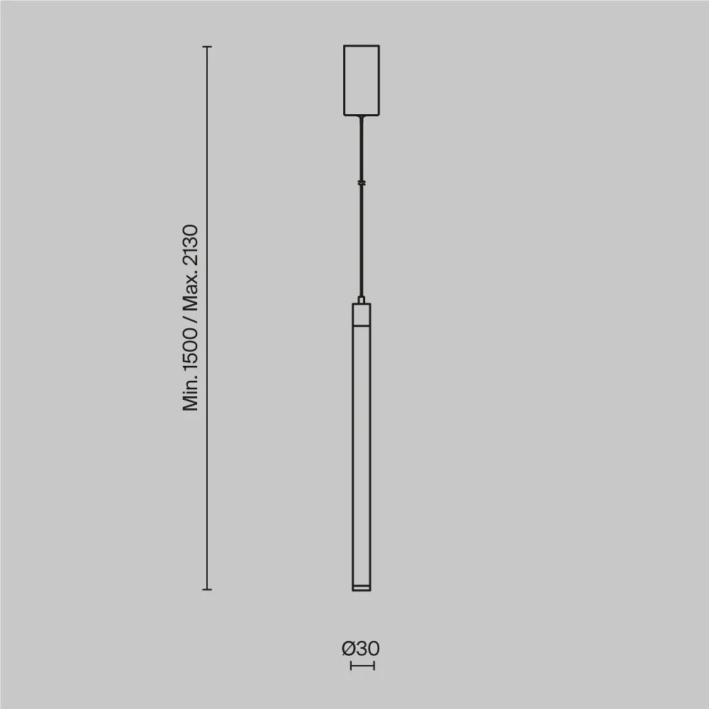 Pendul Ray P022PL-L10MG3K Maytoni LED, Auriu, Germania