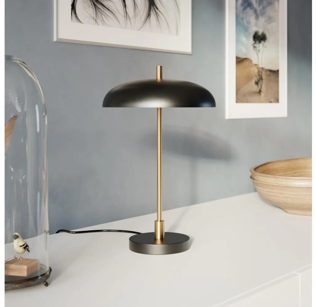 Lampă de masă ByRydens 4002660-4002 SHELBY 3xG9/5W/230V negru/auriu