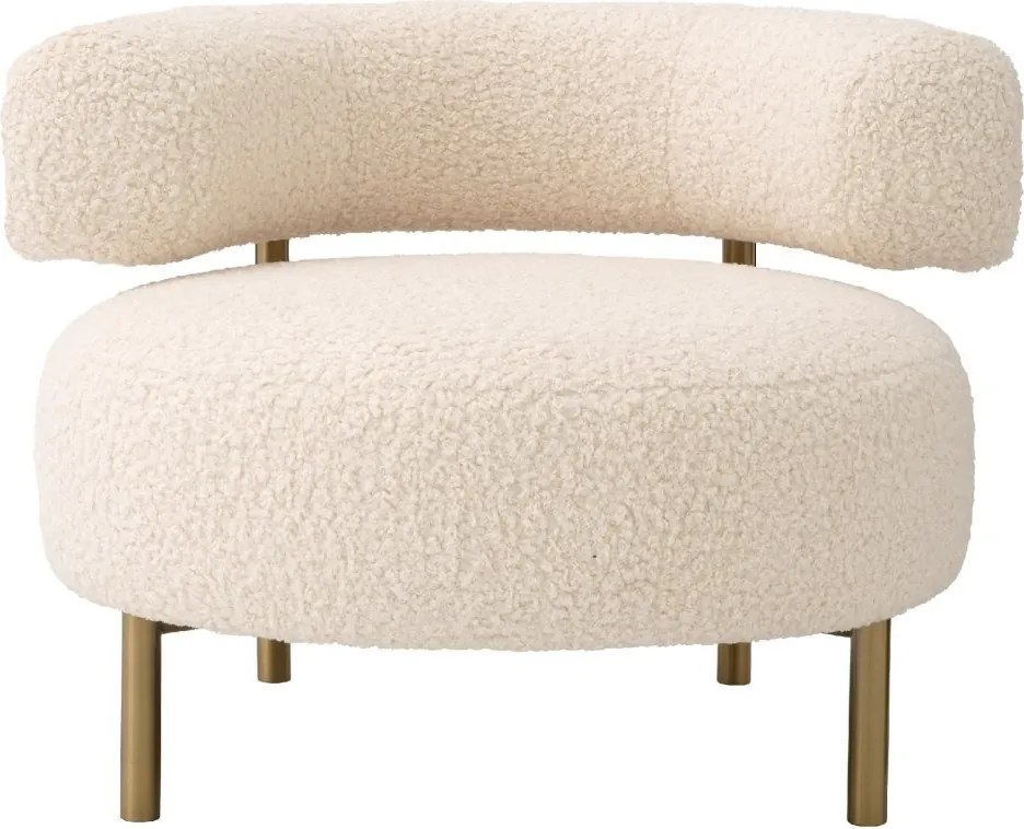 Fotoliu design LUX Thompson, Lyssa Faux shearling