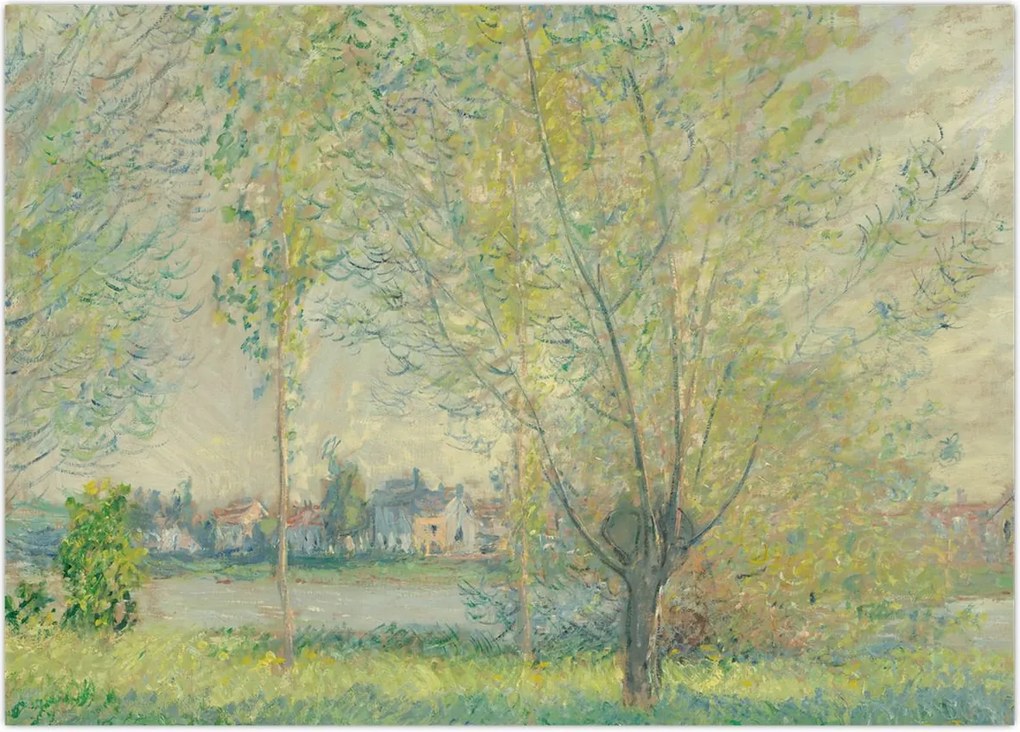 Tablou - Claude Monet, The Willows, reproducere (70x50 cm)
