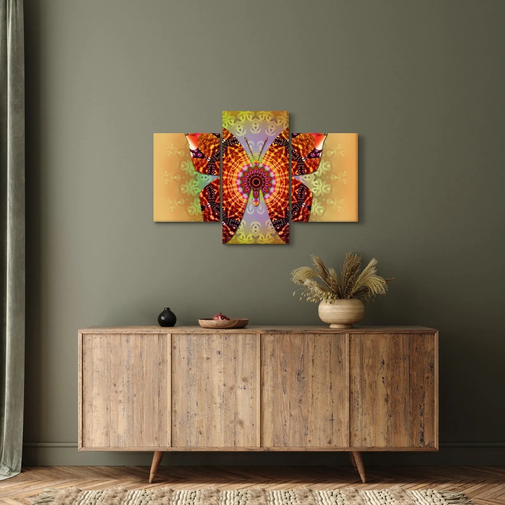 Tablou - Fluture etno (90x60 cm)
