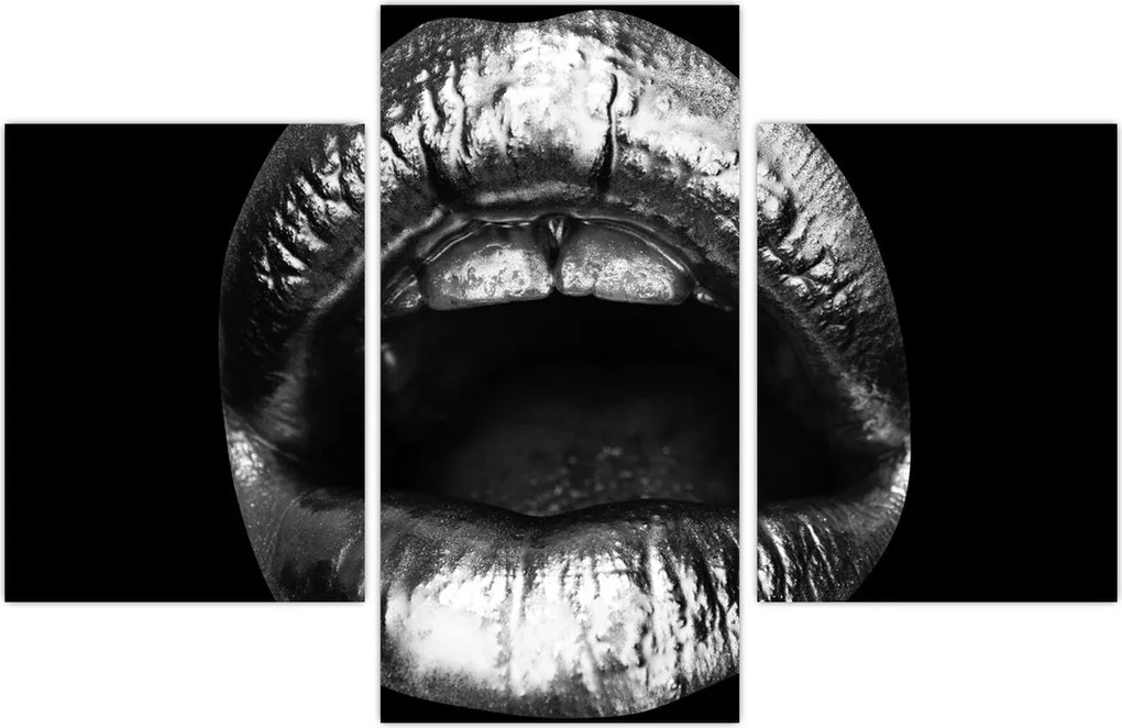 Tablou - Buze lucioase (90x60 cm)