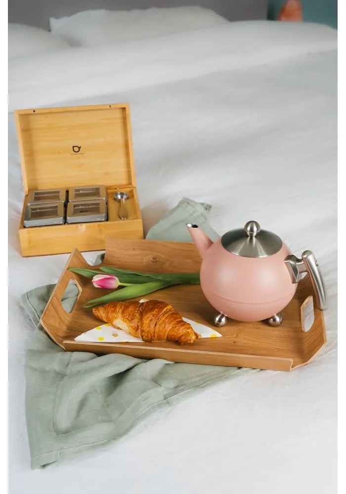 Tavă de servit de servire din bambus 29x40 cm Madera – Bredemeijer