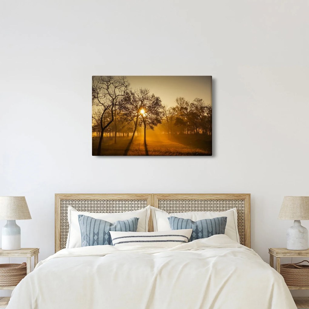 Tablou cu răsăsrit de soare (90x60 cm)