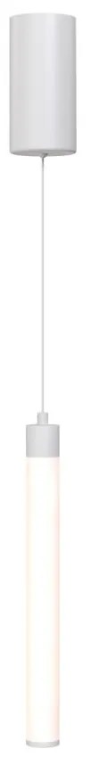 Pendul LED design tehnic Ray alb