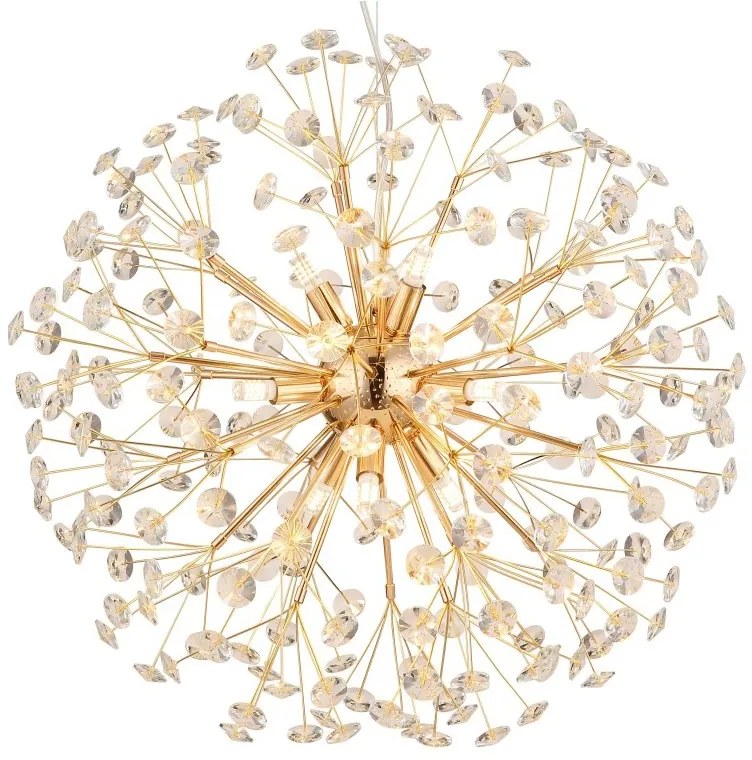 Lustra suspendata design elegant KATRINA 60cm auriu 64135H2 GL