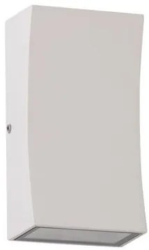 Mini Aplica iluminat exterior ambiental BOXY alb