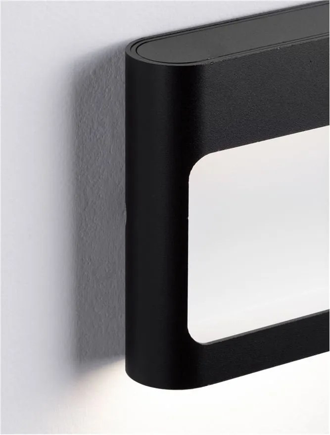 Aplica LED iluminat exterior modern IP54 TALL negru
