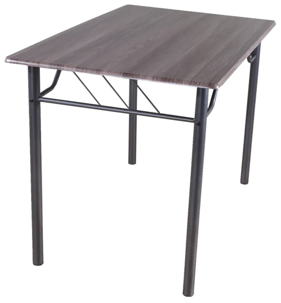 Set dining, maro/negru, GIROL 1+4