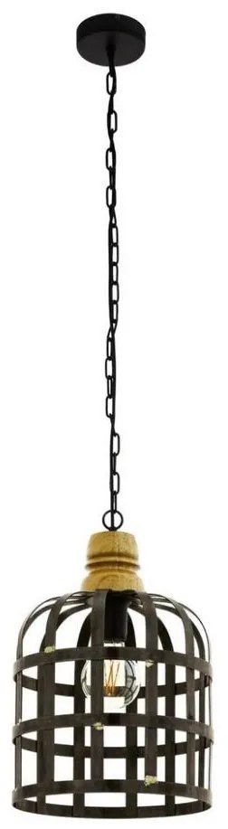 Eglo 49785 - Lustră pe lanț OLDCASTLE 1xE27/60W/230V