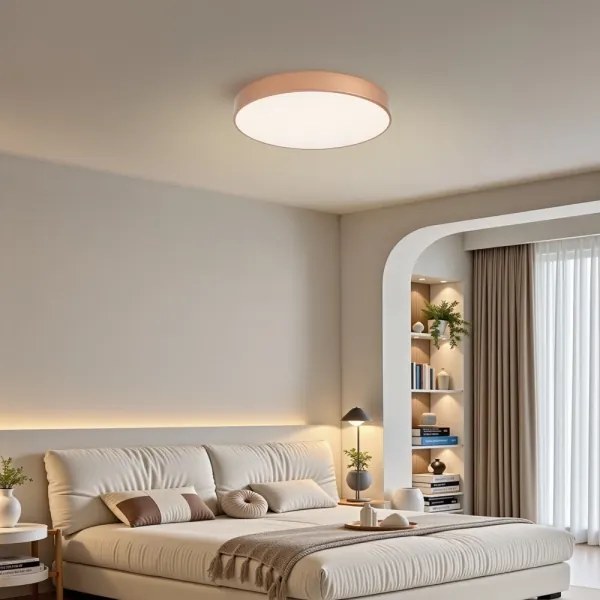 Brilagi - Plafonieră LED POOL, 60 W / 230 V, 3000/4000/6000K, diametru 50 cm, finisaj bronz
