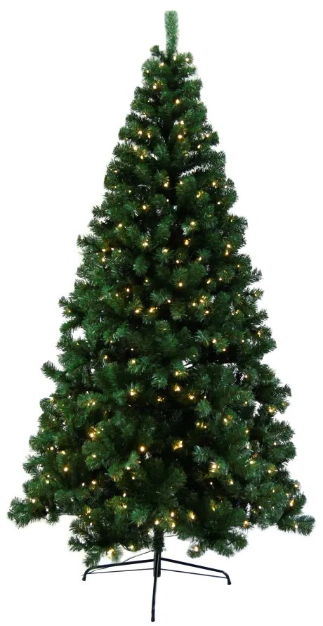 Brad cu lumini, verde, 180 cm, LED450, CHRISTMAS TIP 5