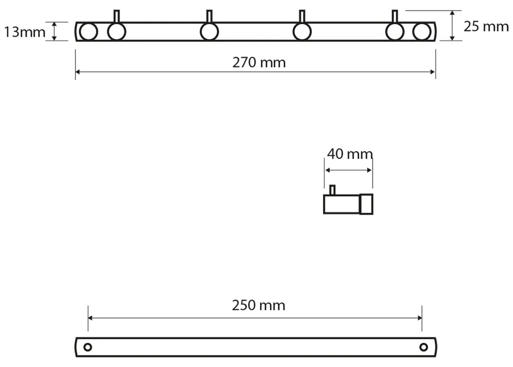 SAPHO XR204 X-Round E patru cârlige, argintiu