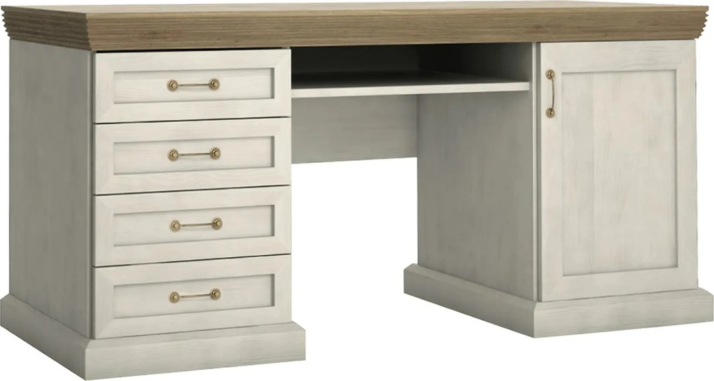 Birou din PAL ROYAL B1, pin nordic/stejar salbatic, PAL melaminat, 147